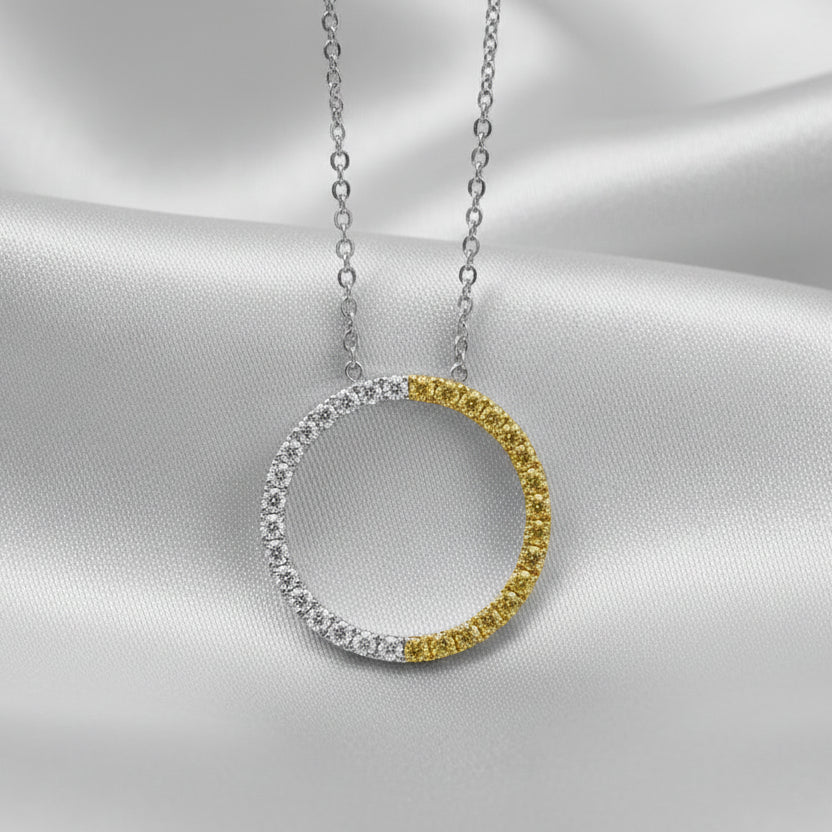 Ellendale Diamonds Australia 18ct Y/W Pendant EDJP043Y