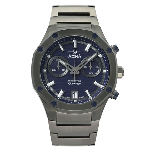 ADINA Chronograph Oceaneer RW20 I6XB - Gun Metal/Blue