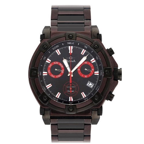 ADINA Oceaneer Chronograph Sports Watch GW10F2XB - Coffee & Black