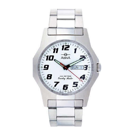 ADINA Country Master NK172 Work Watch - White Dial