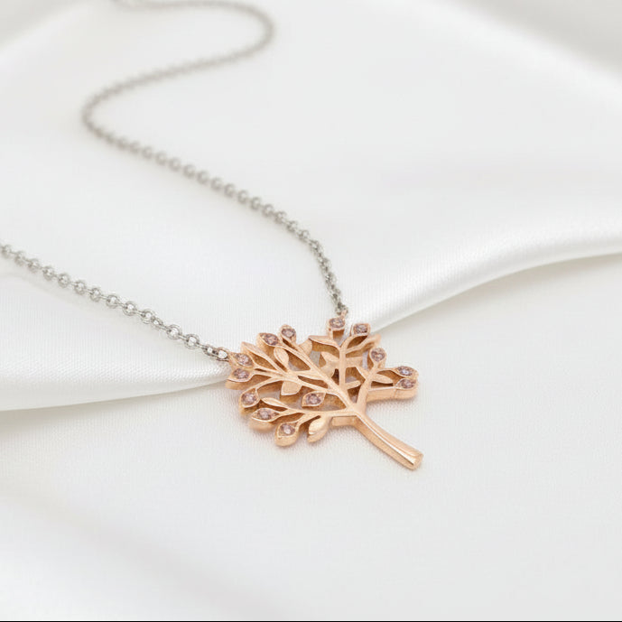 18ct Rose & White Gold Kimberley Yavanna Necklace