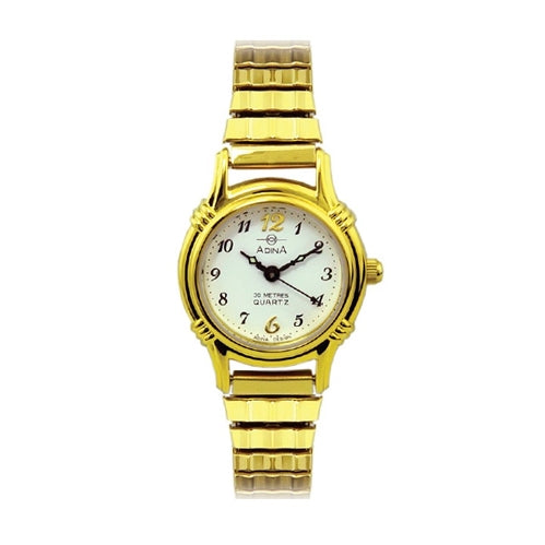 ADINA Ladies NK16 Watch - Gold/White