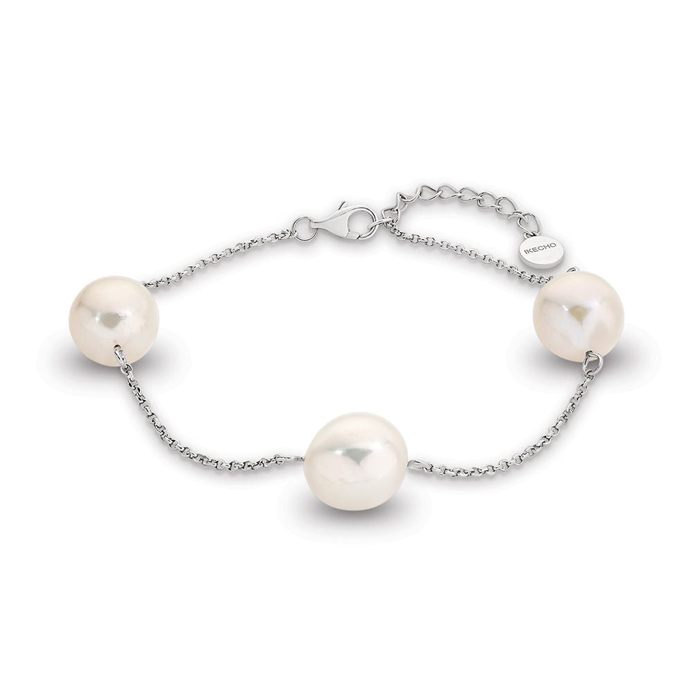 Ikecho Sterling Silver Edison FWP Bracelet