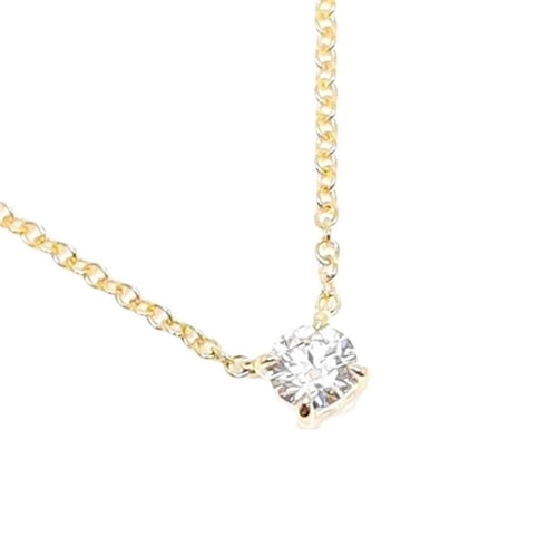 9ct Gold Necklace with 0.25ct Lab Grown Diamond