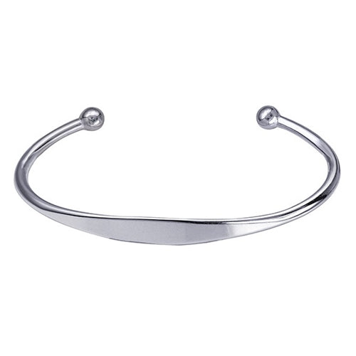 Sterling Silver Cuff Bangle