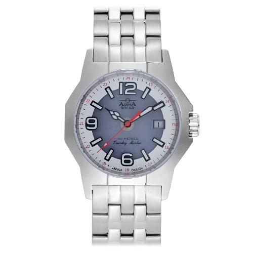 ADINA Country Master SOLAR Watch NK151-SS1XB