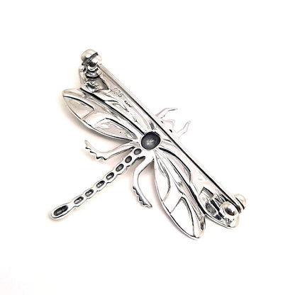 Sterling Silver Marcasite Dragonfly - Brooch