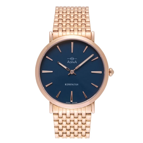 ADINA Unisex Kensington CT104 Blue/Rose Gold