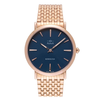 ADINA Unisex Kensington CT104 Blue/Rose Gold
