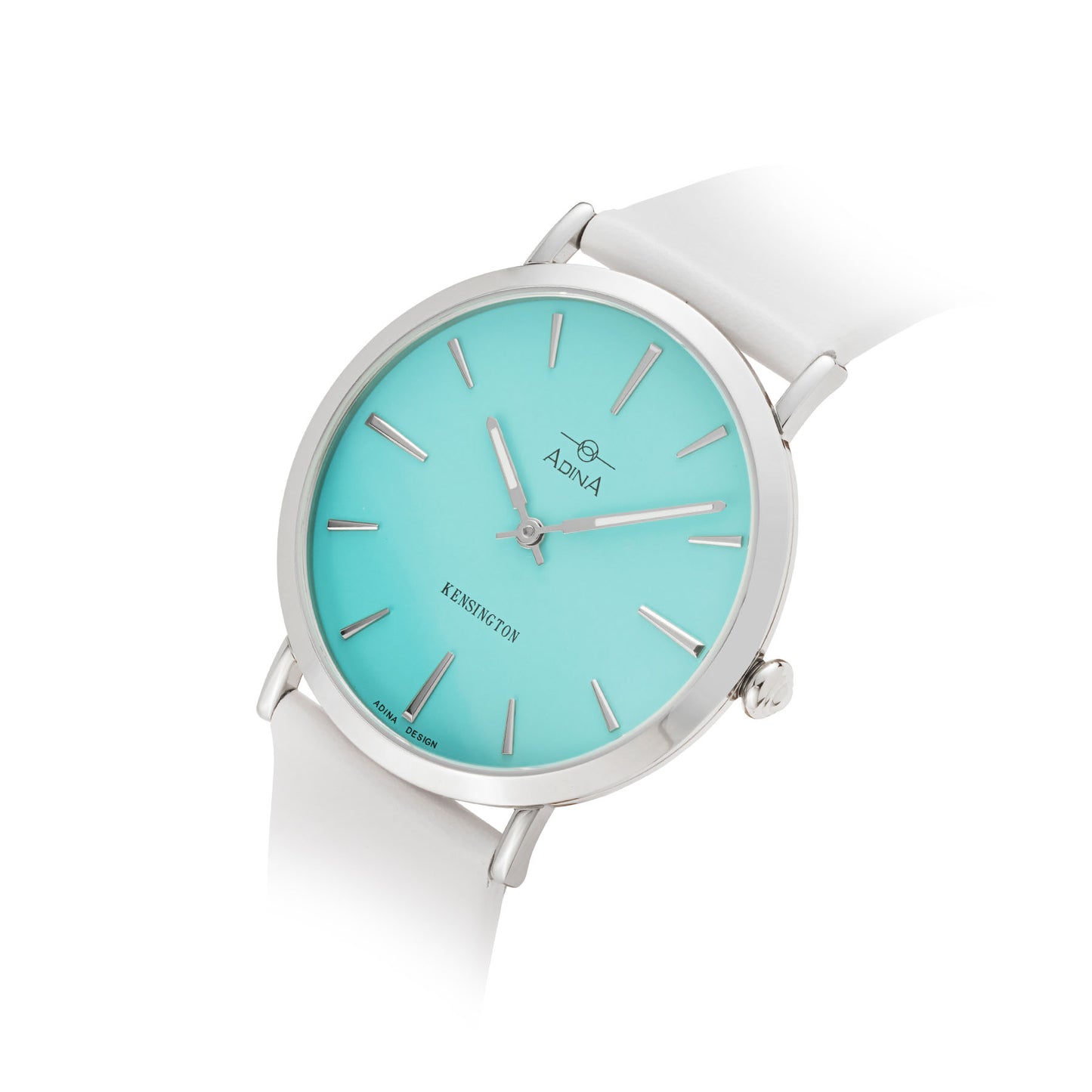 ADINA Kensington CT104 S4XS Watch - Silver/Light Blue Dial
