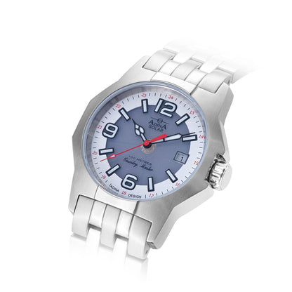 ADINA Country Master SOLAR Watch NK151-SS1XB