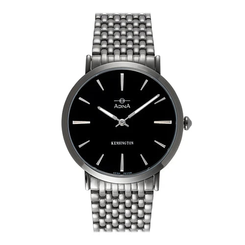 ADINA Kensington CT104 Gun Metal with Bracelet Band