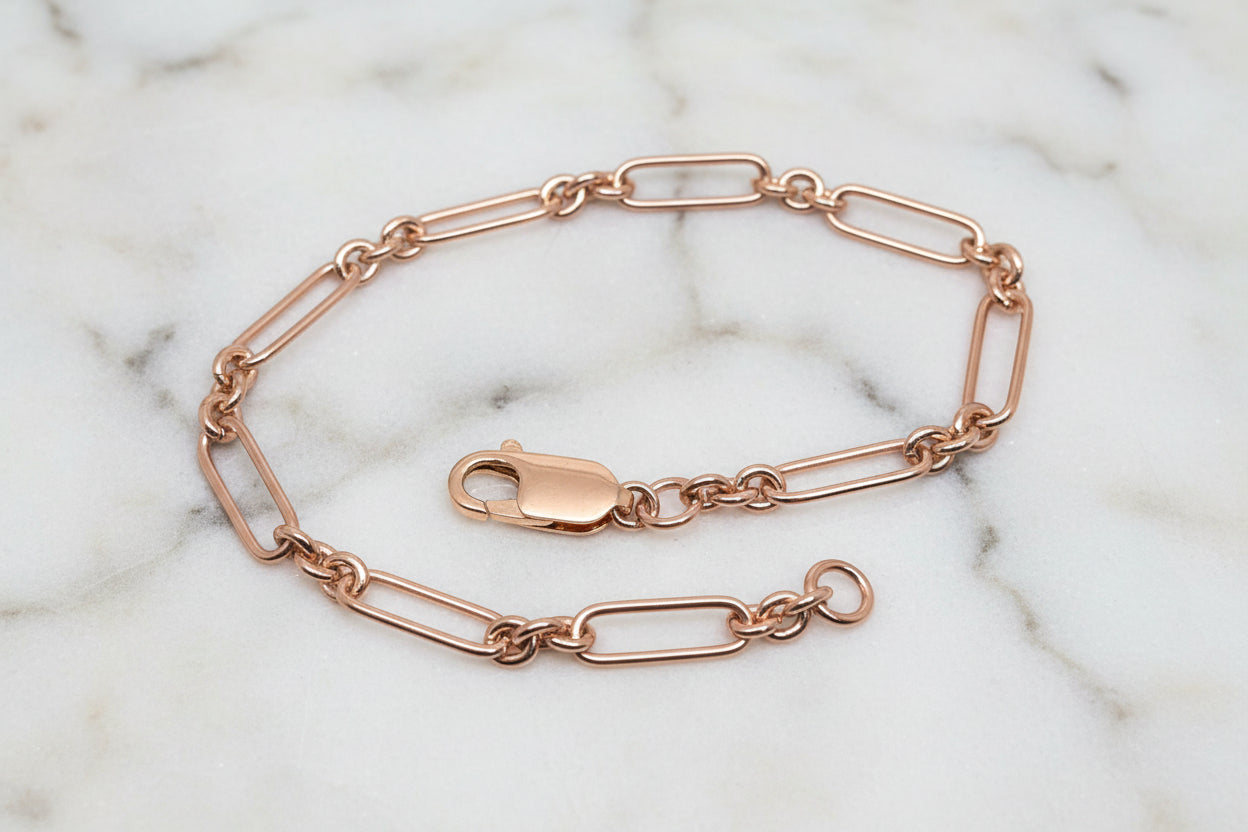Australian Made 'Marion' 9ct Rose Gold Bracelet