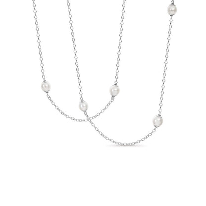 Autore Sterling Silver Long Length South Sea Pearl Necklace